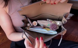 Inside view of a Hermès Kelly Danse