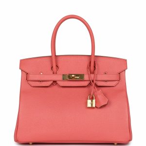 Hermès Birkin bag in Flamingo Epsom leather